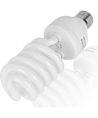 EMART Full Spectrum Light Bulb 2 x 45W 5500K CFL Daylight - Photography Studio Lighting (2 Pack) - Buy Online on SooperMarket.com