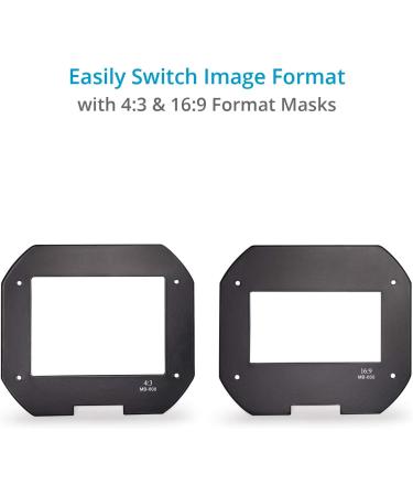 PROAIM MB-600 Sunshade Mattebox for Camera Lenses up to 95mm | 15mm Rails, Top Flag, Side Flags, Knicker, 2 Filter Holders, Format Masks | Tool-Less Design (P-MB-600) - Buy Online on SooperMarket.com