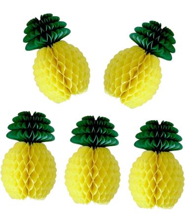 ABOOFAN Pineapple Decor 15 Pcs Plant Decor Honeycomb Party Favors Party Decor Honeycomb Pineapple Party Supplies Paper Pineapple Party Supplies - Buy Online on SooperMarket.com