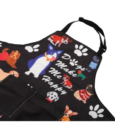 BNQL Dog Care Apron - Waterproof & Cute Cooking Apron for Dog Trainers & Groomers | Perfect Gifts for Dog Lovers - Buy Online on SooperMarket.com