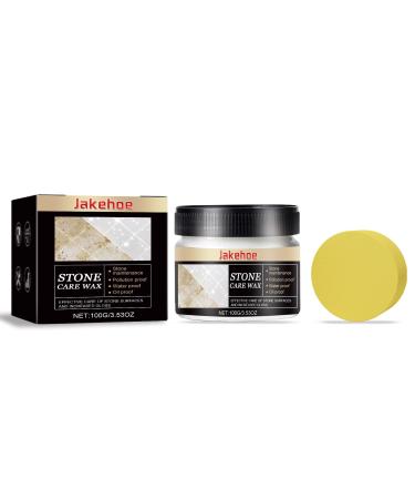 Natural Stone Wax Preserves and Protects from Unwanted Liquids Or Juices Revitalizes The Stone Products with Sponge Floor Wax for Long lasting