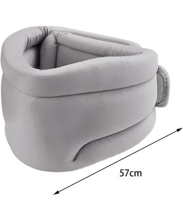 Colcolo Neck Support Brace with Foam Pillow Adjustable Cervicorrect Neck Support for Work & Sleep Gray - Buy Online on SooperMarket.com