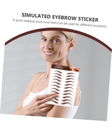 CANIGHT 5 Sheets authentic eyebrow sticker eyebrow stickers shaping eyebrow stickers costume - Buy Online on SooperMarket.com