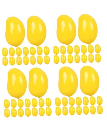 Vaguelly 120 pcs Mangos Miniature Mango Models Props Artificial Adornments Mini Lifelike False Fake Fruits