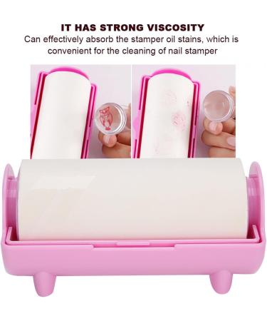 Kuuleyn Nail Stamp Oil Absorbing Sheet - Manicure Tool for Nail Art Stamping Pattern Removal (Pink) | International Shipping - Buy Online on SooperMarket.com