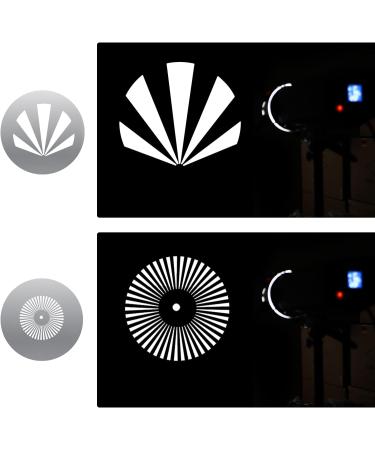 Soonpho 12-Pack Round GOBO Kit - Metal Plates with Various Patterns for Godox SA/VSA Spotlight and Soonpho OT1 Pro II III Optical Snoot - Buy Online on SooperMarket.com