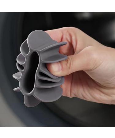 Generic 2Pcs Reusable Laundry Ball Stain Removal Anti-Tangle Roll Cleaning Wash Balls Dryer Balls Washer Machine Balls Prevent Clothes from Tangling God Clean Magic Washing Ball (Grey) - Buy Online on SooperMarket.com