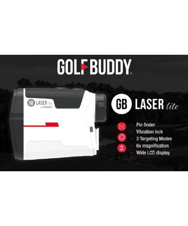 Golf Buddy Laser Lite Rangefinder | Magnetic Case | Slope Compensation | Fast & Accurate Measurement | Vibration Alert | 3 Targeting Modes | 6X Magnification - Buy Online on SooperMarket.com