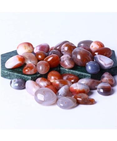 Meditation Gift Natural Crystal Polished Rough Rolled Stone Onyx Roll Craft Decoration (Size : 300g) - Buy Online on SooperMarket.com