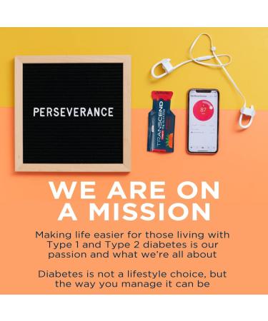 Transcend Strawberry Glucose Gel Packs - 15 Pack (1.1oz Each) | FSA/HSA Eligible, Blood Sugar Support for Diabetics | Fast-Acting 15g Dose | Made in USA - Buy Online on SooperMarket.com
