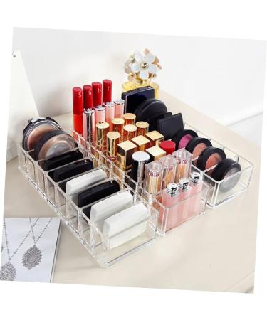 MAGICLULU 3pcs Box Makeup Storage Box Highlighter Organizer Tuba Stand Medicine Cabinet Make up Acrylic - Buy Online on SooperMarket.com