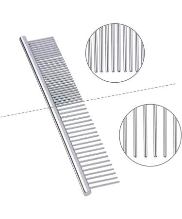Professional Stainless Steel Dog & Cat Grooming Set - Round Tip Cups Scissors & Comb | 17x6.6x1.1 cm | International Shipping Available - Buy Online on SooperMarket.com