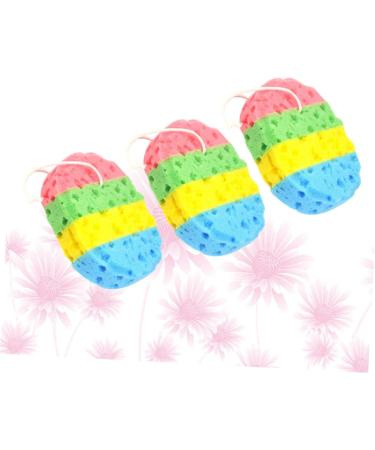 Angoily 6 Pcs Natural Sea Sponge Bath Scrubber - Loofah Shower Sponge & Body Bathing Tools - Buy Online on SooperMarket.com