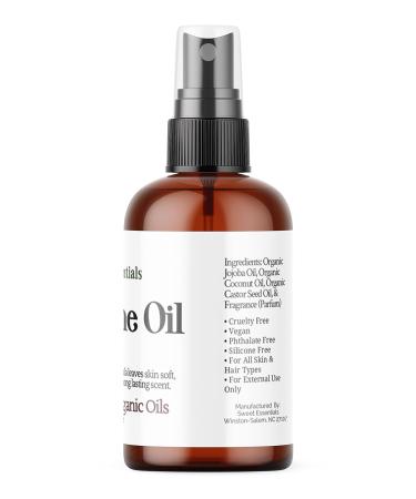 Sweet Essentials Warm Caramel Perfume Oil | Organic Alcohol-Free Hair & Body Spray (4 fl oz - Buy Online on SooperMarket.com