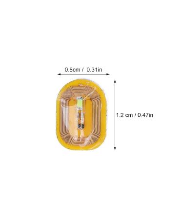 7pcs NFC Lighting Nail Art Decoration Stickers - Self Adhesive Intelligent DIY Nail Decor for Home and Salon - Buy Online on SooperMarket.com