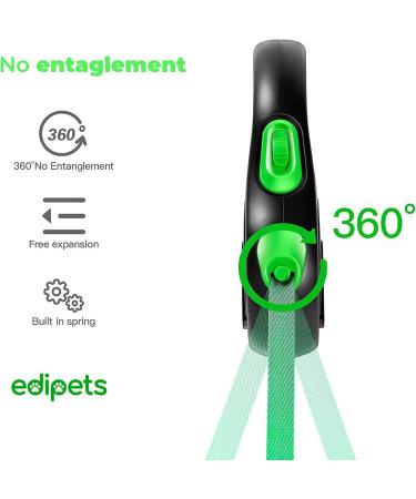 Edipets Retractable Dog Leash - 5m Flexible Band for Pets Up to 50kg | Extendable Inserable & Ideal for Walks - Buy Online on SooperMarket.com