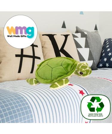 Deluxe Paws Plush Eco-Friendly Turtle Toy - 100% Recycled Materials - Buy Online on SooperMarket.com