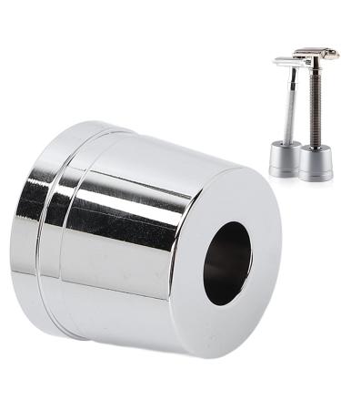 Dekaim Razor stand for razor plane men's rasi stand made of aluminum alloy for bathroom worktops shaving brush dry stalls for men silver