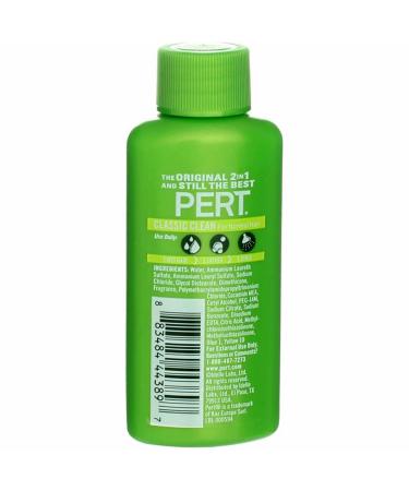 Pert Plus 2-in-1 Shampoo & Conditioner Classic Clean 1.70 oz - Pack of 6 - Buy Online on SooperMarket.com