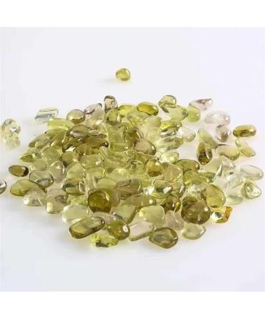 Natural Crystals and Stones Natural Citrine Quartz Gravel Stone for 300g 9mm-12mm for Decoration kaixun