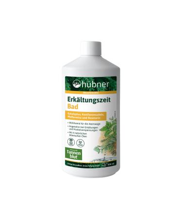 H bner Tannenblut Bathroom Liquid Bathing Added with Essential oils |Soothing for the airways |Pleasant with a cold and muscle tension |500 ml
