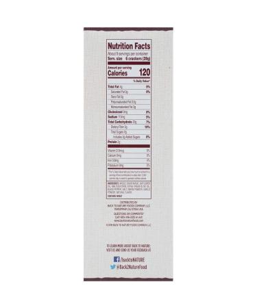 Back to Nature Non-GMO Whole Wheat Crackers - Cracked Black Pepper, 8.5 oz - Buy Online on SooperMarket.com