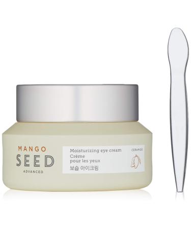 The Face Shop Mango Seed Moisturizing Eye Cream | Moisture-Coating Eye Cream for Complete Eye Care | Intense Hydrating & Nourishing Skincare for Rich & Everlasting Skin Moisturization  1.0 Fl Oz