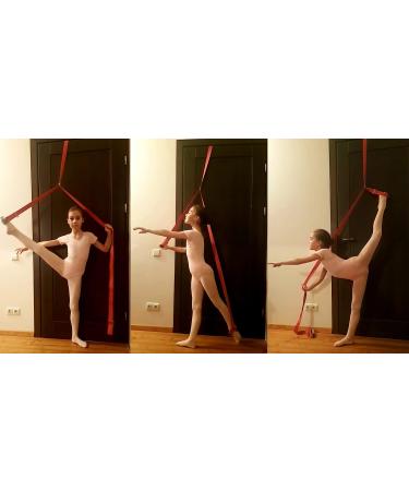 Leg Stretching Strap and Ballet Balance Board Set for Dance & Gymnastics - Buy Online on SooperMarket.com