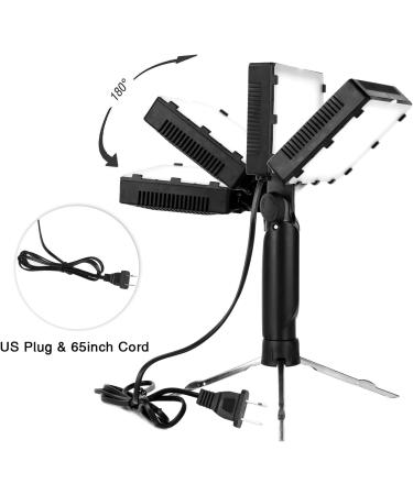 EMART 60 LED Continuous Portable Photography Lighting Kit - 2 Pack with Color Filters | Table Top Studio Light for Photo and Video Shooting - Buy Online on SooperMarket.com