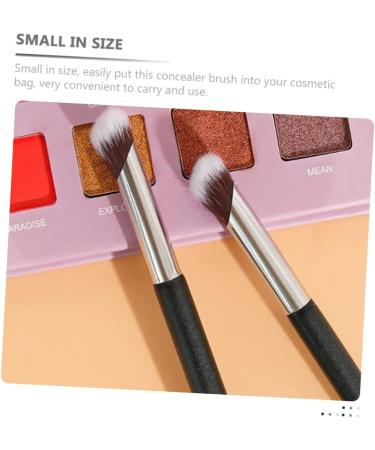 Healeved Concealer Brush Powder Brush Angled Foundation Brush Small Angled Makeup Brush Concealer Blending Brush Eye Makeup Eyebrow Concealer Make up Brush Concealer Makeup Brush Eye Brush - Buy Online on SooperMarket.com