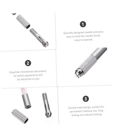 MUSISALY Microblading Pens 10pcs Brow Pencil Pen Supplies Microblading Eyebrow Pen Abs - Buy Online on SooperMarket.com