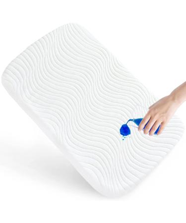 Waterproof Baby Bassinet Mattress Replacement Pad | Removable Washable Cover | 19 Sizes Available | 20 x 33 - Buy Online on SooperMarket.com