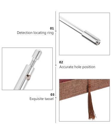 Baluue Copper Water Dowsing Rod 1 Set Ruler Water Dowsing P_b0b19z89q8 Feng Shui Detection Tool Portable Detection Rod - Buy Online on SooperMarket.com