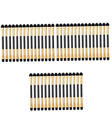 Mikinona 45 Pcs Eye Shadow Brush Mini Accessories Mini Makeup Shadow Foam Makeup Applicator Soft Rubber