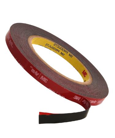 3M Strong Double Sided Mounting Tape  Strong Adhesive  No Residue After Use  Strong Waterproof Function  Suitable for Home Office Outdoor Home Decoration  Car  LED Strip Lights (18 Feet x 0.4 Inch) 0.4IN x 18FT