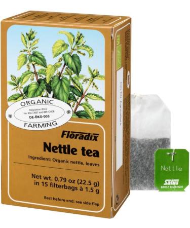 Floradix Organic Nettle Herbal Tea - 15 Bags, Pack of 1 - Buy Online on SooperMarket.com