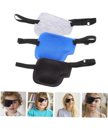 PLAFOPE 6 Pcs Single Eye Mask Eye Patch Adjustable Eye Cover Eye Masks Eye Bandages Patches Polyester - Buy Online on SooperMarket.com