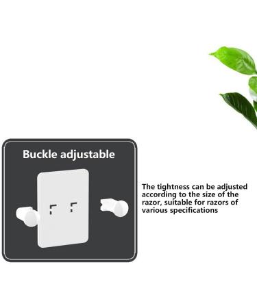 Buy Teksome Self-Adhesive Razor Hooks | Multi-Purpose Reusable Adhesive Hooks for Keys Bathroom & Towels - Large Load Capacity White - Buy Online on SooperMarket.com