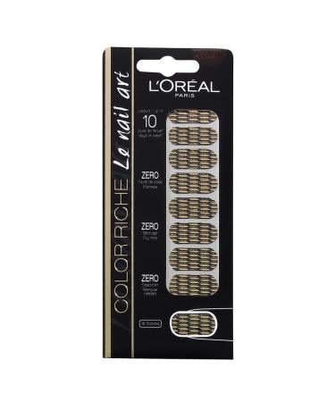 L'Or al Paris Color Riche Nail Stickers 008 Or Lame