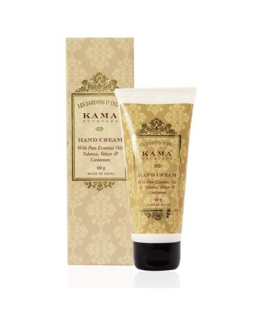 Kama Ayurveda Hand Cream - Tuberose Vetiver & Cardamom Essential Oils | 60 gm | International Shipping - Buy Online on SooperMarket.com