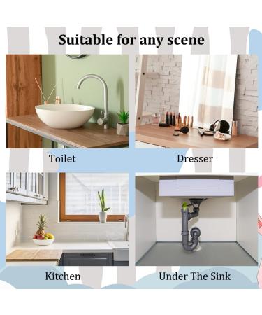 Argox 2-Layer Transparent Bathroom Organizer | Countertop Storage Solution for Bathroom Finishing | Under Sink Storage Shelf for Bathroom Essentials - Buy Online on SooperMarket.com