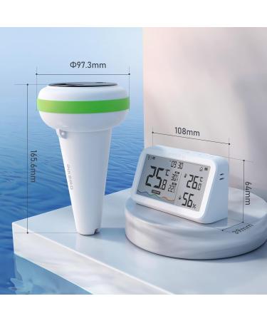 Buy Inkbird IBS-P03R Solar Radio Pool Thermometer - IP68 Waterproof High Precision Floating Water Thermometer for Pools Ponds & Whirlpools - Buy Online on SooperMarket.com