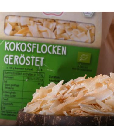 Buy Organic Coconut Chips 1kg | Roasted Coconut Flakes | Plastic-Free & Eco-Friendly Packaging - s ssundclever.de  - Buy Online on SooperMarket.com