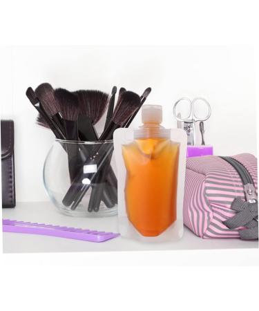 FOMIYES 5 Sets Flap Lotion Bag Shampoo Travel Container Spray Lotion Portable Spout Pouch Toiletry Lotion Pouch Dispenser Container Squeezable Bags Reusable Filling Bye Cream Clamshell - Buy Online on SooperMarket.com