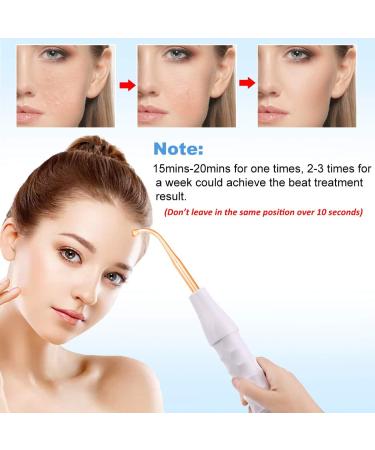 MYSWEETY High Frequency Portable Handheld Facial Skin Care Wand Machine - Buy Online on SooperMarket.com