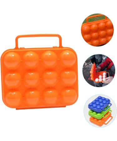 OSALADI 2pcs Boxes Outdoor Egg Carton Food Containers Egg Container Egg Dispenser Cases Eggshell Folding - Buy Online on SooperMarket.com