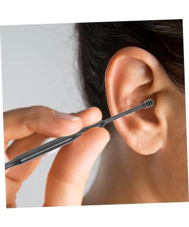 PLAFOPE Ear Pick Set Dual Use Ear Cleaner Brush and Wax Removal Stick for Home Portable Pumice Stone Accessory included - Buy Online on SooperMarket.com