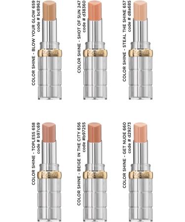 L'Oreal Paris Color Riche Shine Lipstick 247 Shot Of Sun 5 ml - Pack of 1 - Buy Online on SooperMarket.com
