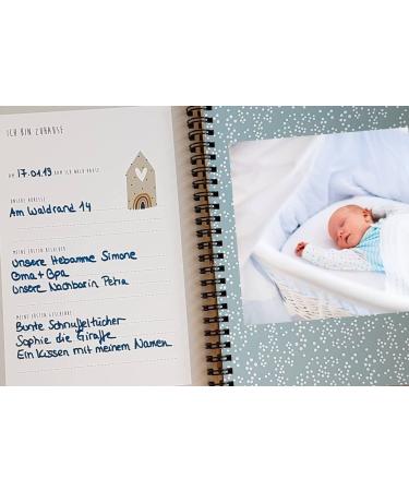 My First Year Baby Album - Fillable Baby Book for Cherishing Memories | International Shipping Available - Buy Online on SooperMarket.com