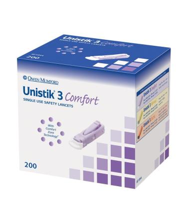 Unistik 3 Comfort Box of 200
